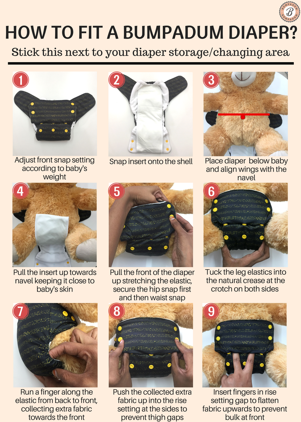 How to fit a Cloth Diaper? 