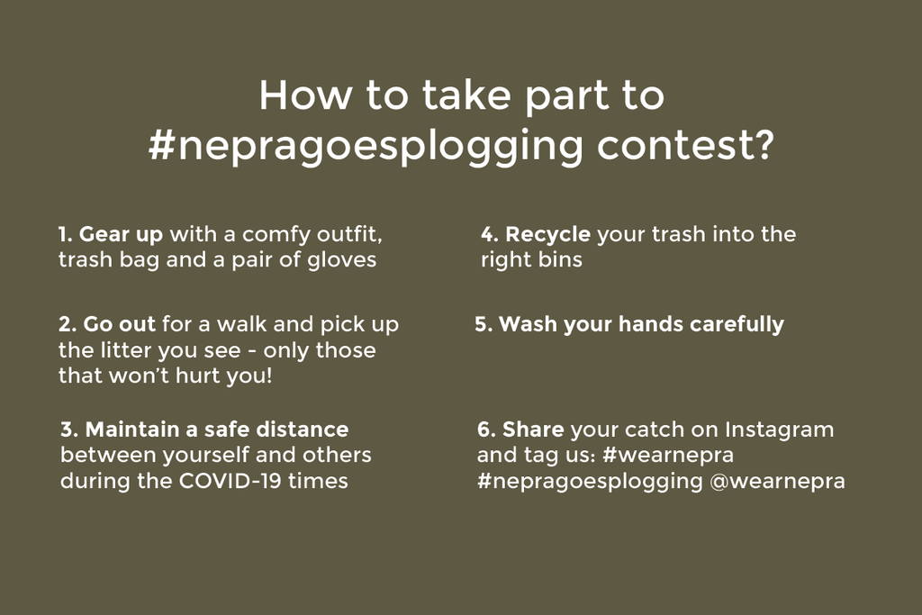 Népra goes plogging #trashwalk #plogging