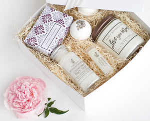 Roses Gift Box for Women Birthday Gift Ideas Spa Time Pamper Gift