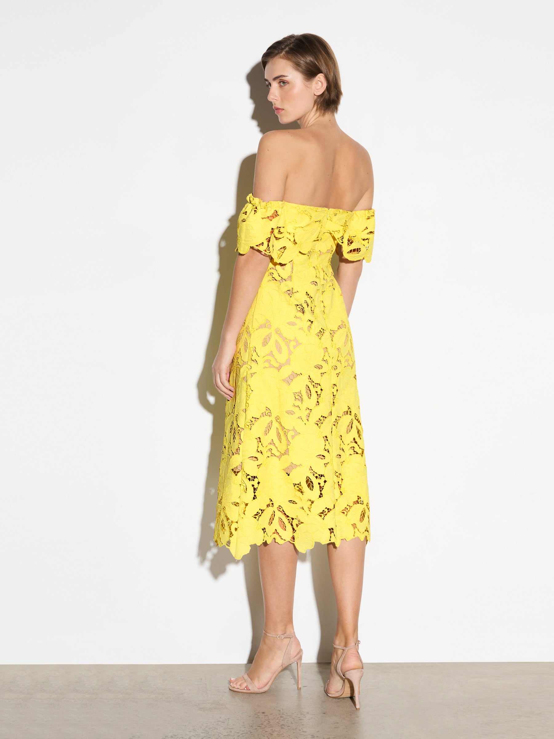 Monte Carlo Off-Shoulder - Yellow