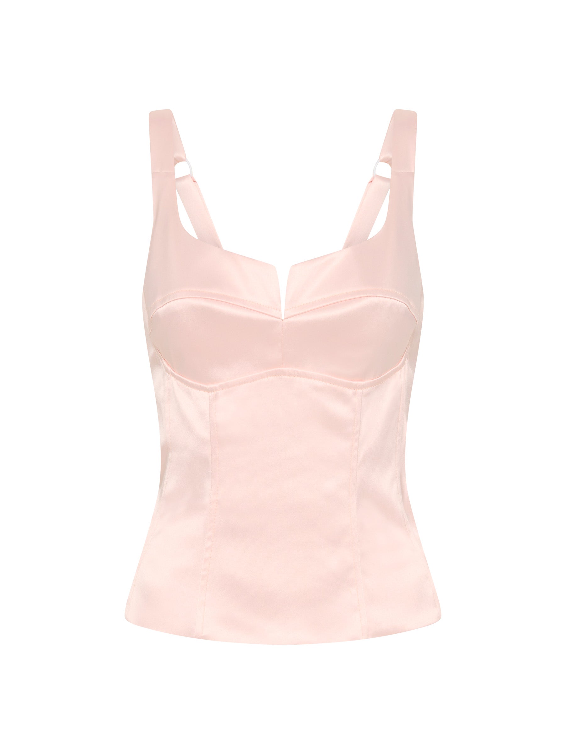 Amelia Bustier - Powder Pink (Size 10 + 14 Only)