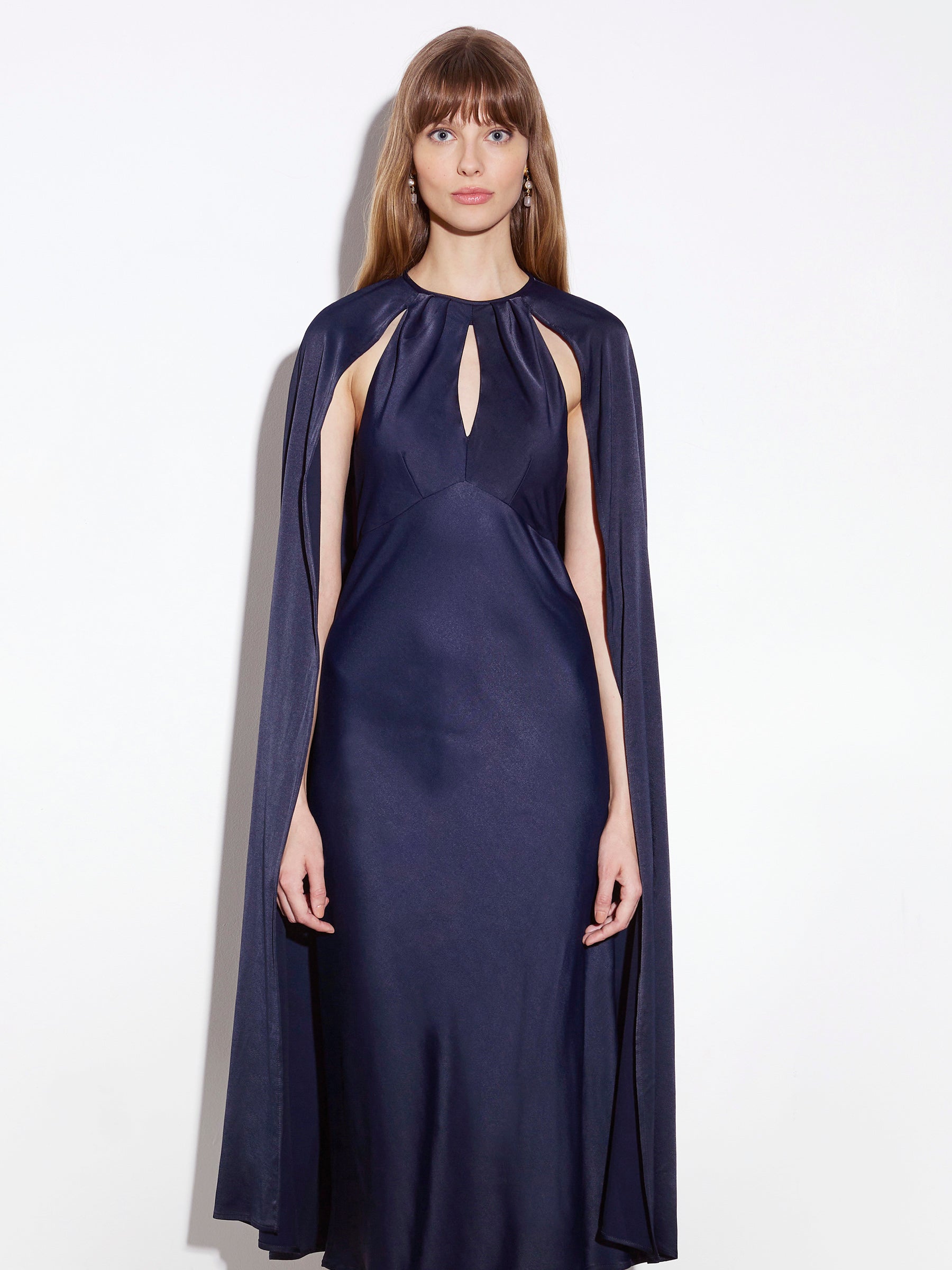 Halo Dress - Navy