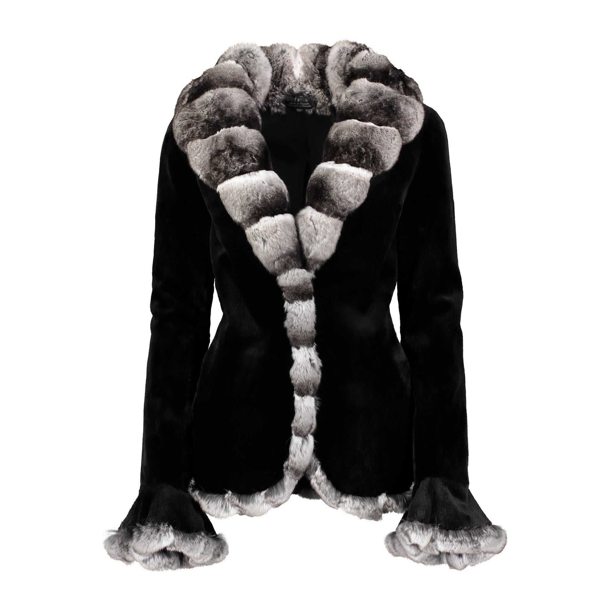 chinchilla fur jacket