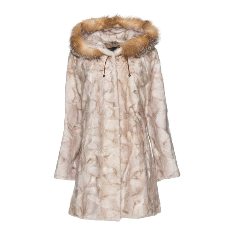 Hooded Mink Coat – Wolfie Premium
