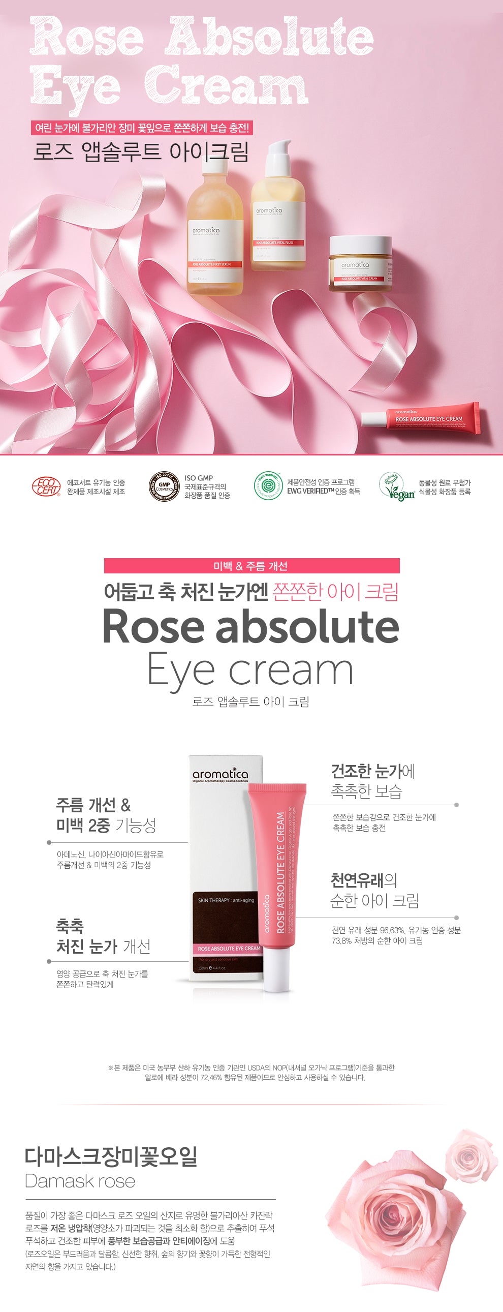 Aromatica - Rose Absolute Eye Cream