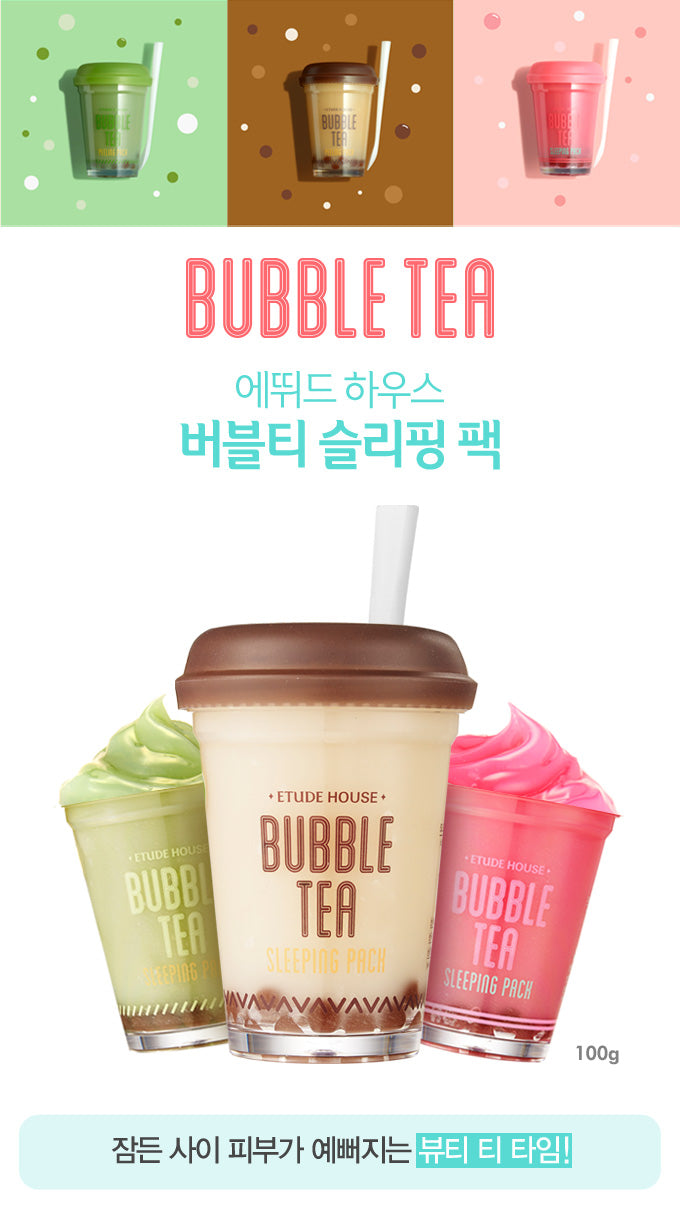 Etude House - Bubble Tea Sleeping Pack