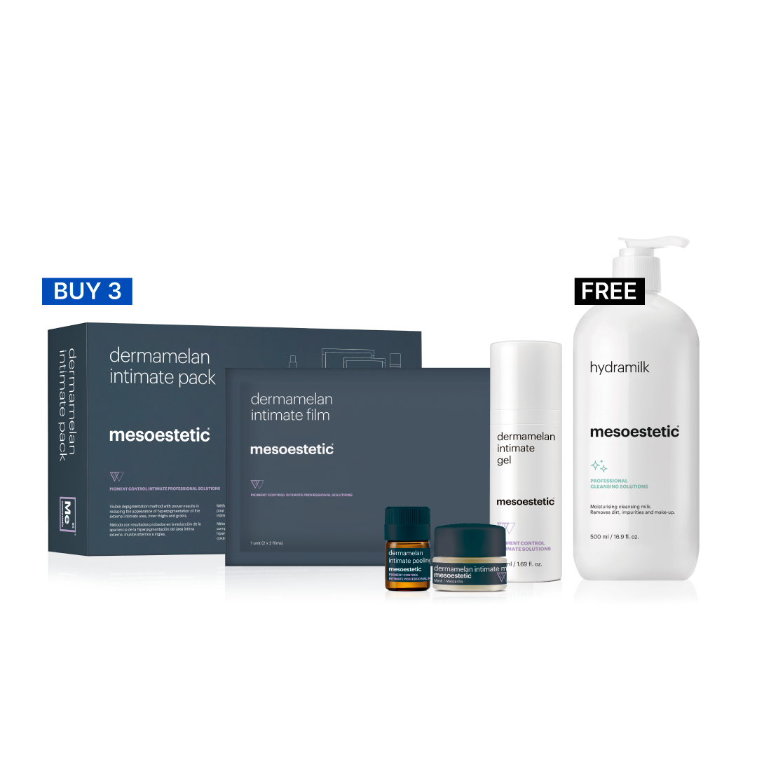 BUY 3 Dermamelan® Intimate Pack GET 1 Back Bar Hydra Milk Cleanser