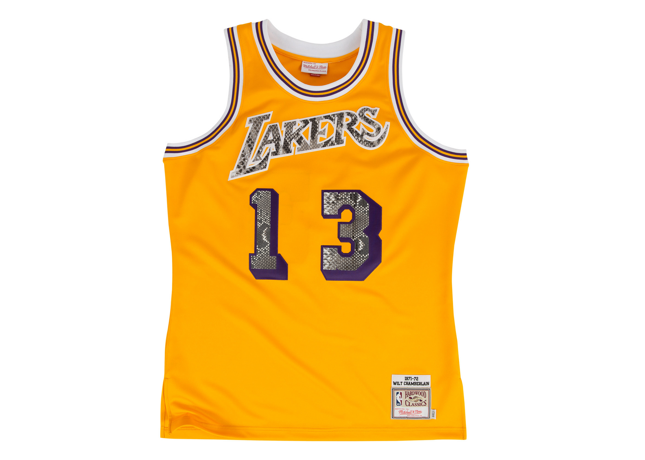 wilt chamberlain lakers jersey