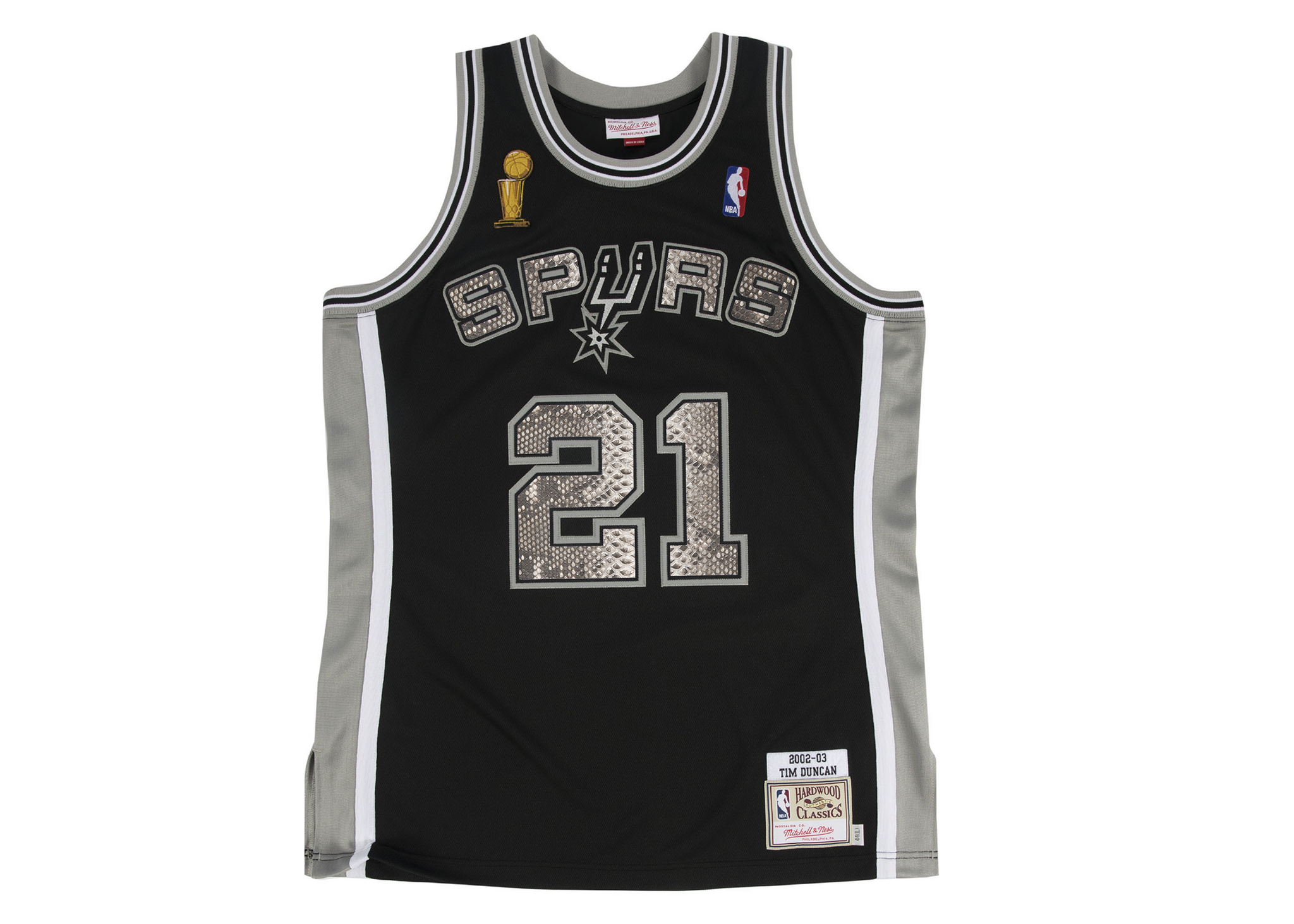 spurs mitchell and ness jersey