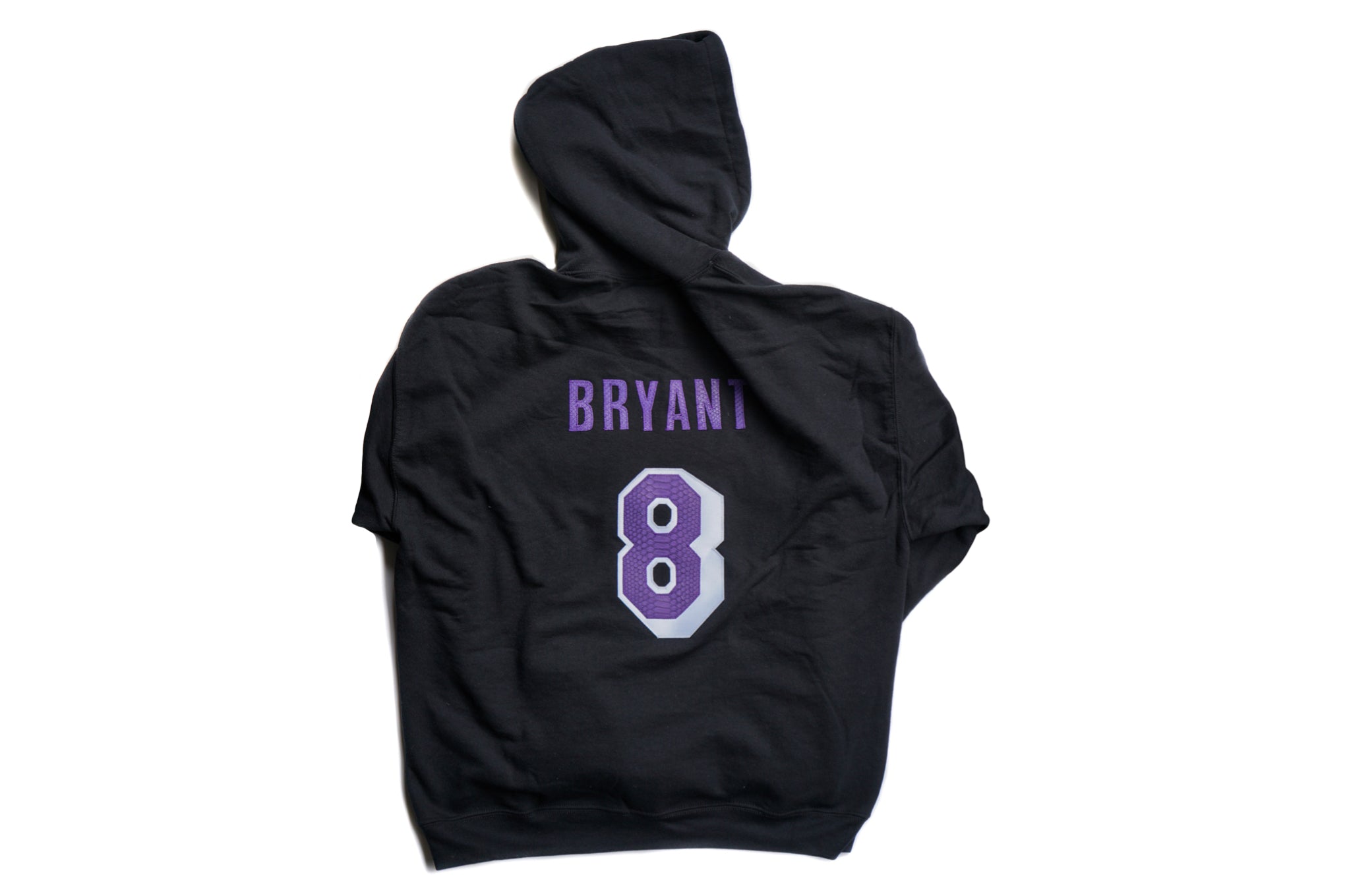 Custom Kobe Bryant Los Angeles Lakers 8 Python Hoodie Hatsurgeon