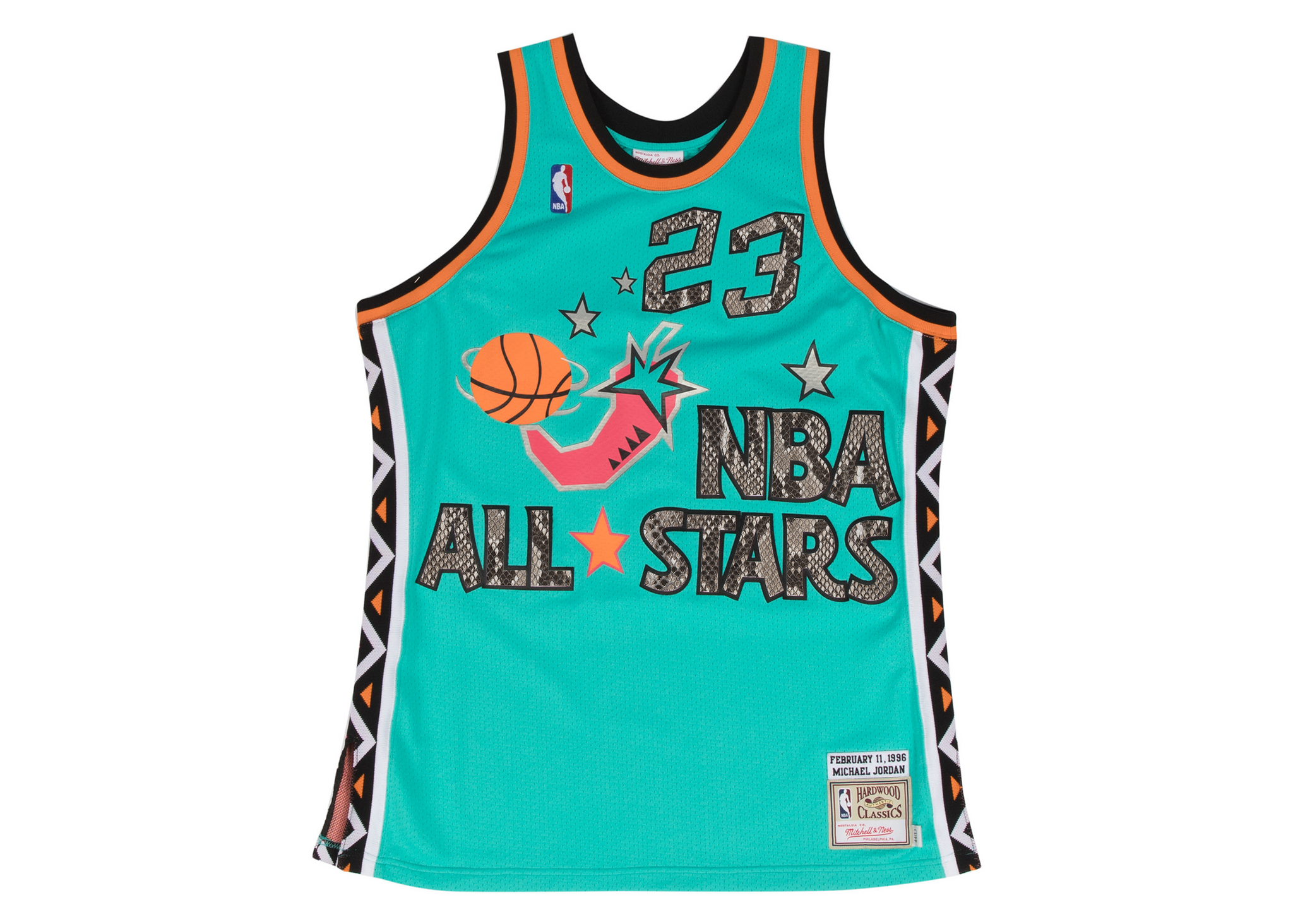 mitchell and ness 1996 all star jersey