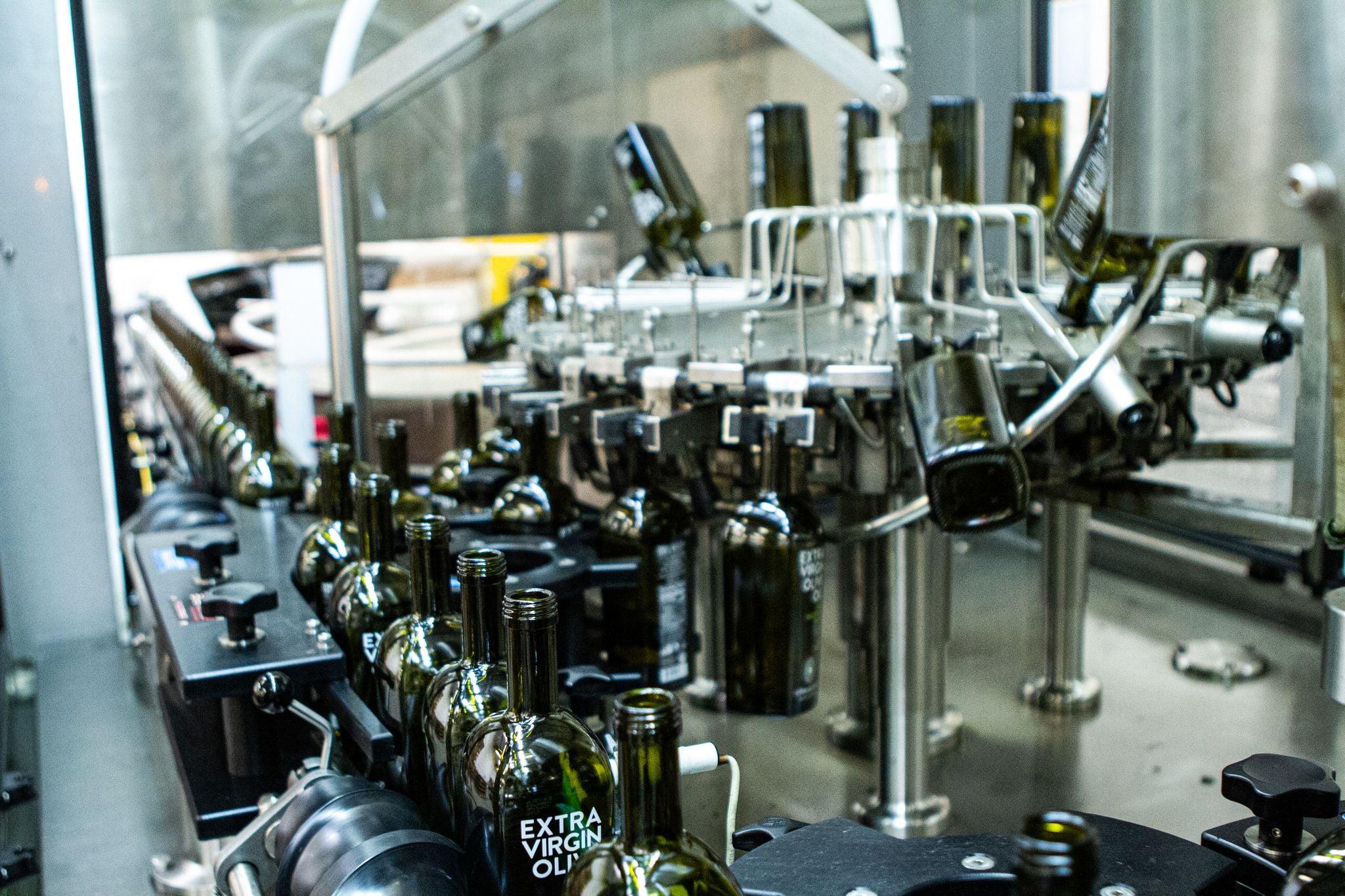 Cobram Estate Bottling Line Nitrogen blast