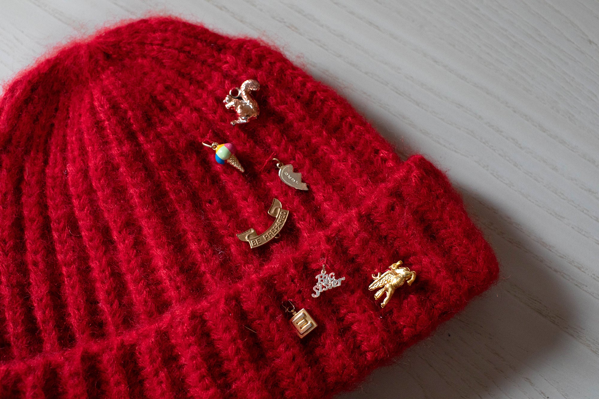 charm beanie