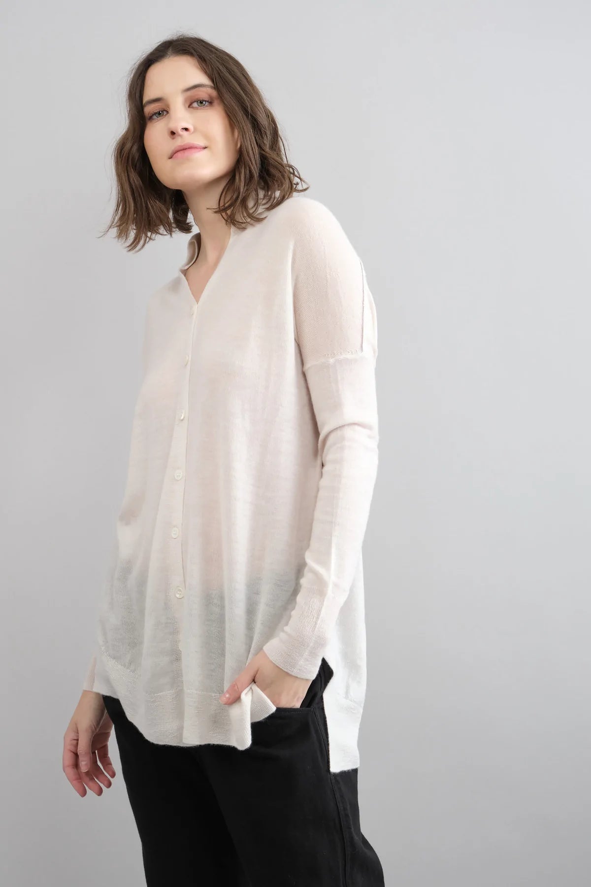 Paychi Guh cashmere shirt