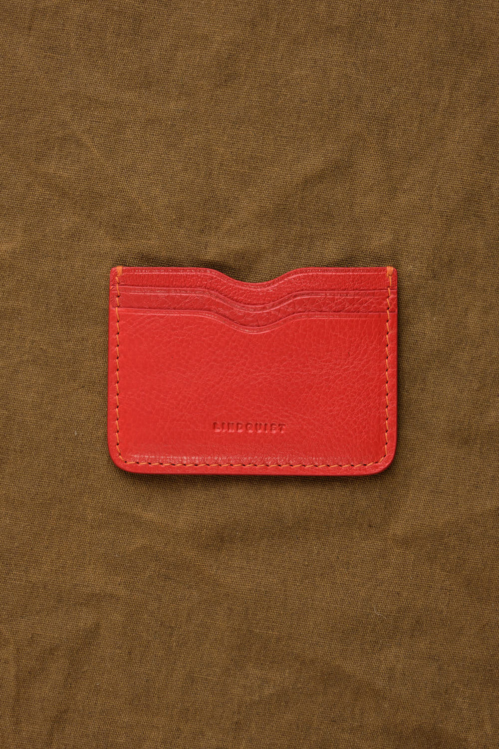 Women's coin purse in calf leather color caramel – Il Bisonte