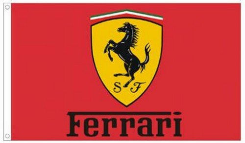 Ferrari (Red) Logo Auto Dealer Banner Flag Sign - 2000signs.com