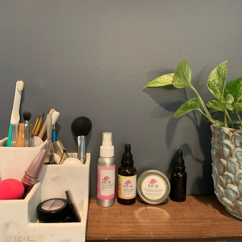 my teens skincare and toiletries