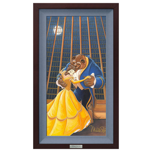 Beauty and the Beast ''Spring Dance'' Giclée on Canvas by Rodel Gonzalez –  Limited Edition