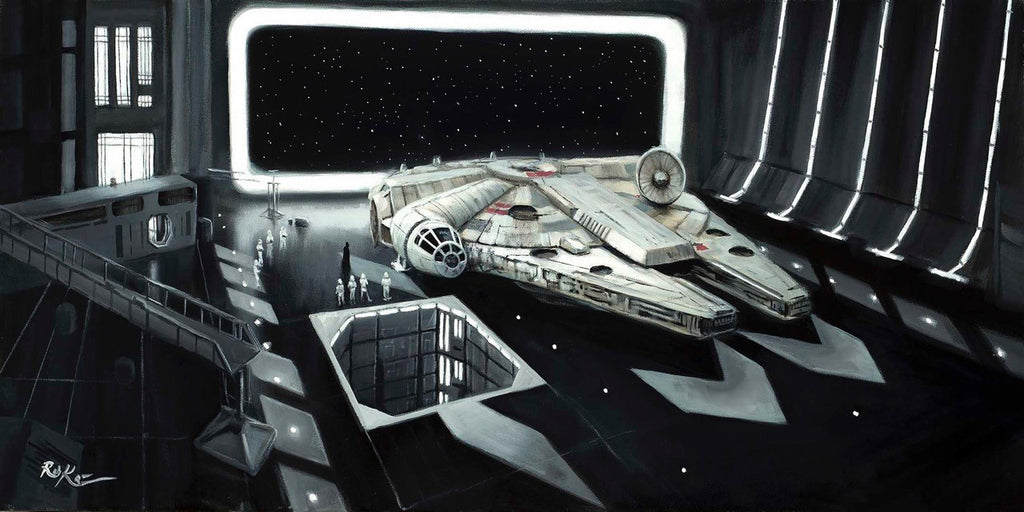 Star Wars Scan The Ship By Rob Kaz Art Center Gallery