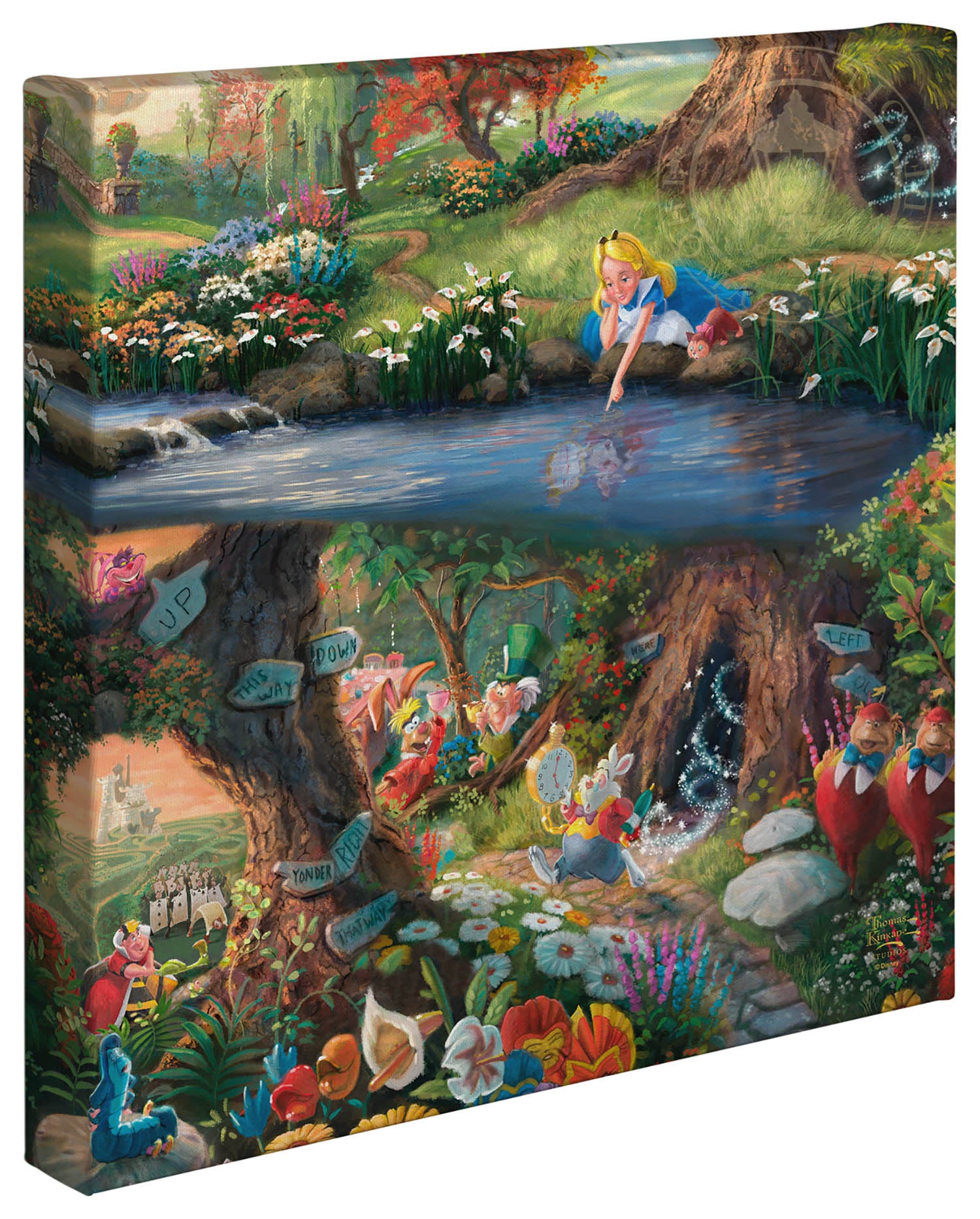 alice in wonderland disney art