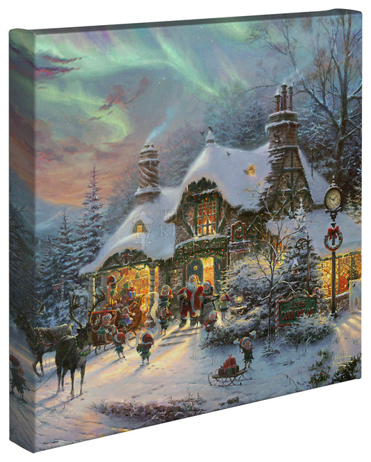 Thomas Kinkade Studios - Disney Beauty and The Beast's Winter Enchantment - Jewel Edition Art 18 x 27 / JE / Unframed