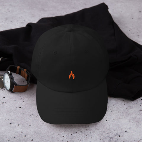 flame icon hat