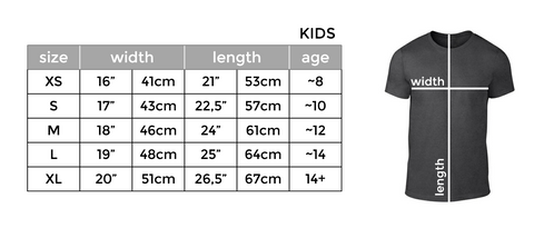 Sizing Chart – IconSpeak