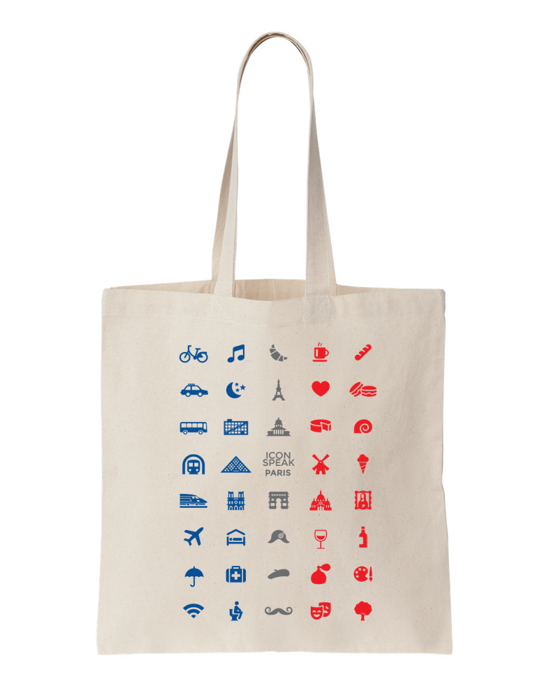 parisian tote bag