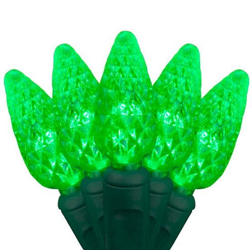 70 Green C6 Strawberry - Premium - LED Christmas Lights - Forever LED Christmas Lights