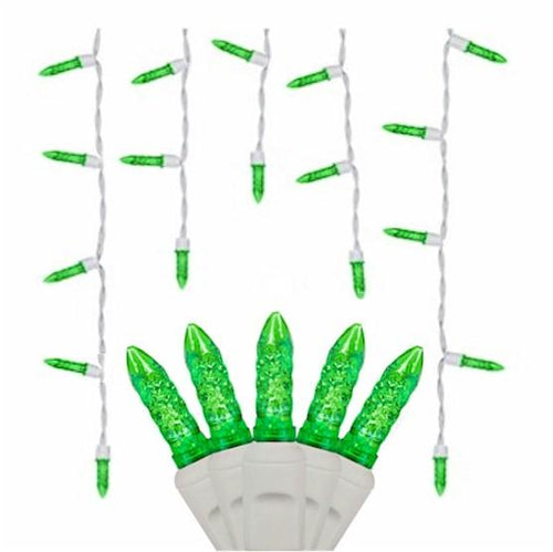 70 Green Icicles - Premium - LED Christmas Lights - Forever LED Christmas Lights