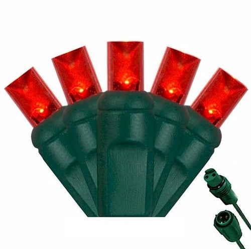 70 Commercial Lights Red 5mm Wide Angle Lens - Forever LED Christmas Lights