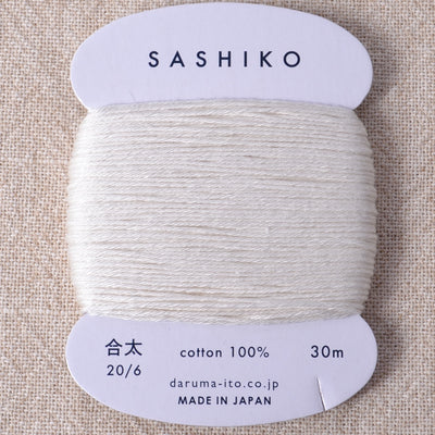 Daruma thin sashiko thread, indigo (#216) - Maydel