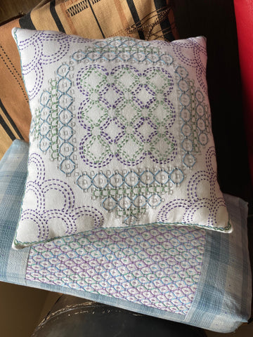 sashiko cushions