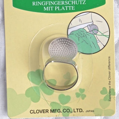 Clover Sashiko Palm Thimble for sewing, quilting, needlepoint, and  embroidery Model #611