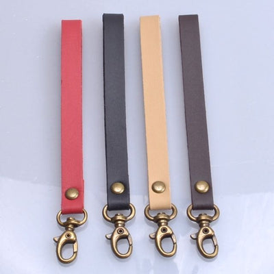 Braided Leather Top Handle Strap and D Ring Conversion Kit 