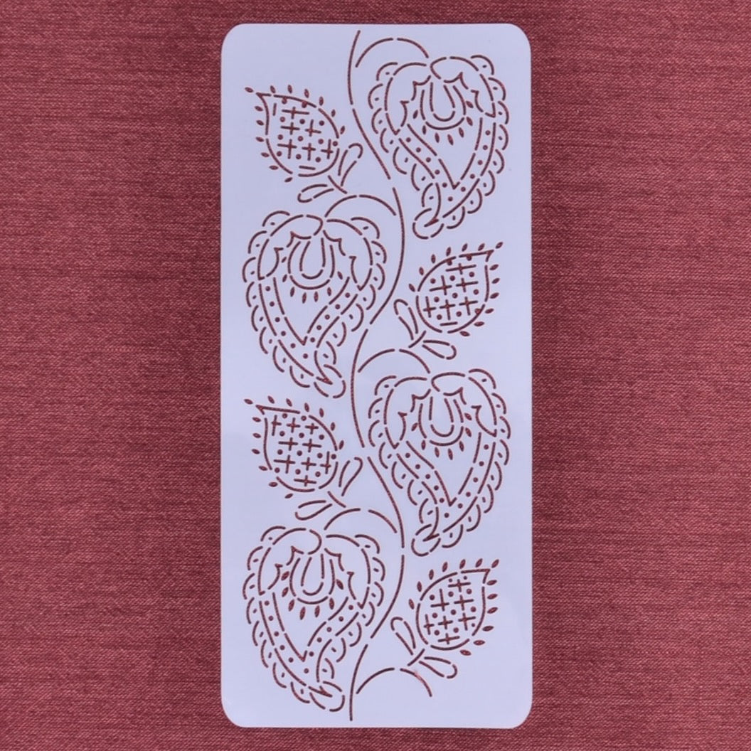 Embroidery Stencil #106 - A Threaded Needle