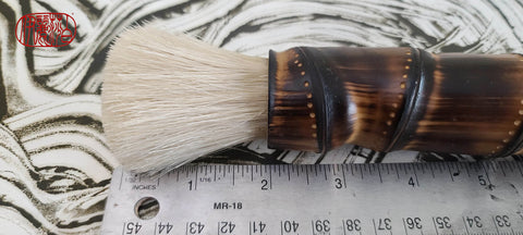 Large Horsehair Mop Paintbrush with Bamboo Handle