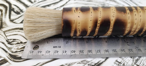 large Blunt horsehair paint brush