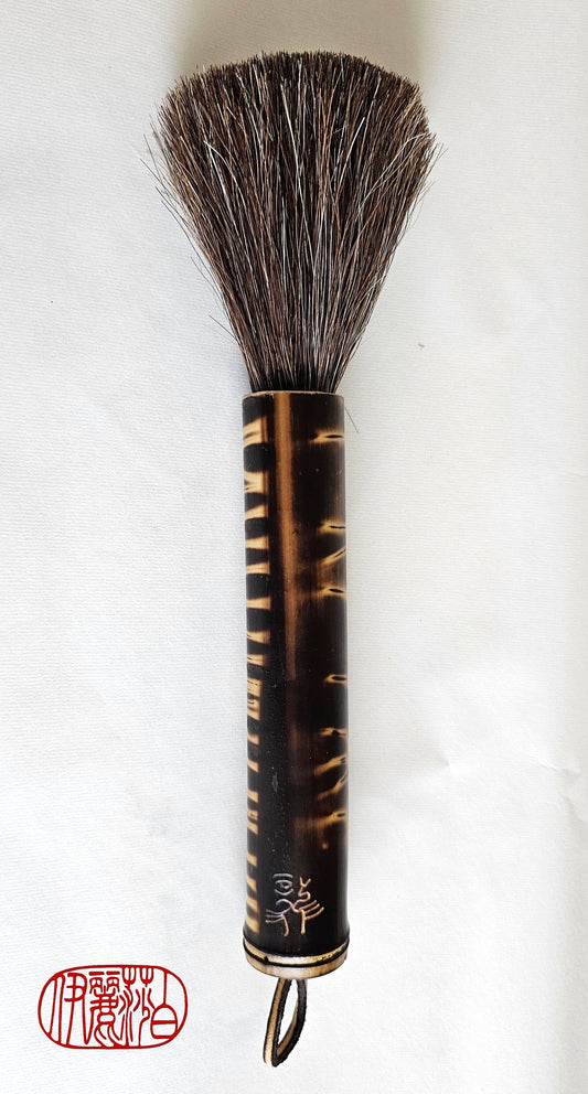 The Marilia Brush - Horse Hair Brush – Elizabeth Schowachert Art