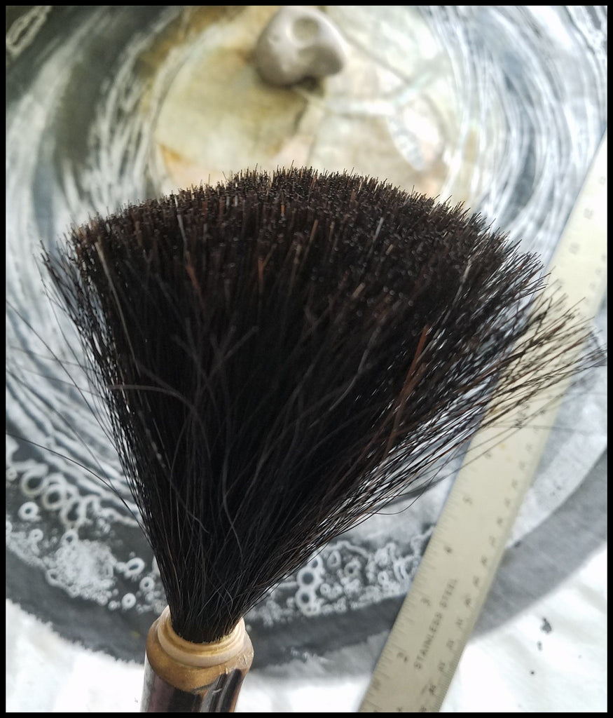 horse hair paint brush