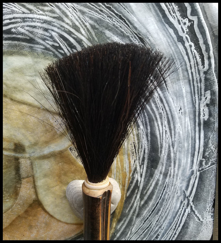 horse hair paint brush