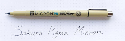 Pigma Micron Pen  PN – The Paper Mouse