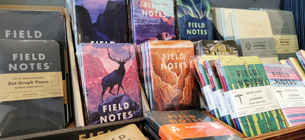 Field Notes notebook display