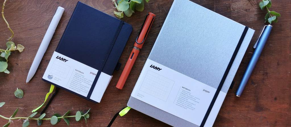 Lamy pens and notebooks