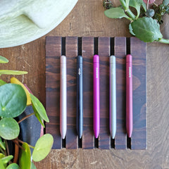 Baronfig Squire rollerball pens in five colors