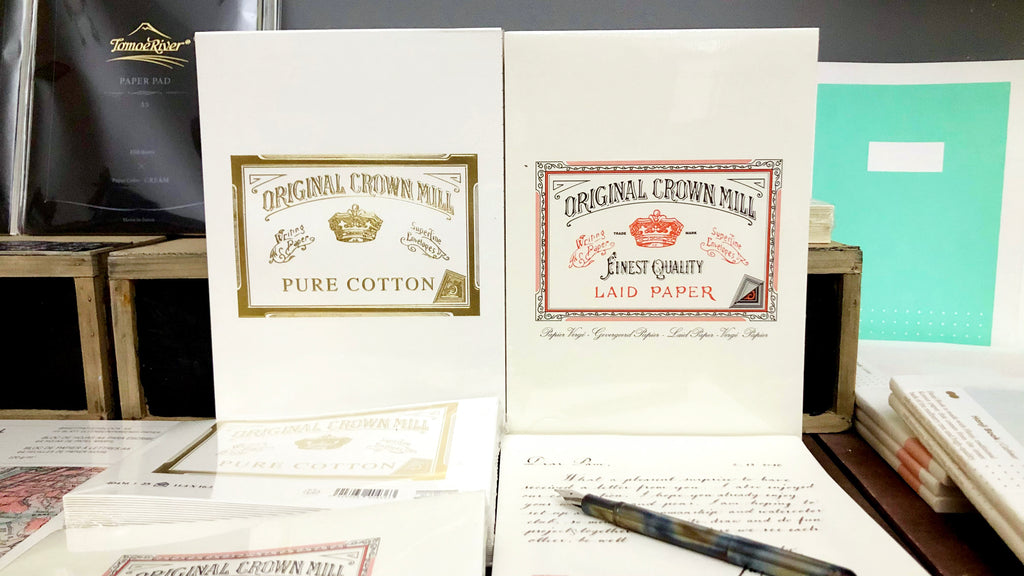 Crown Mill writing paper