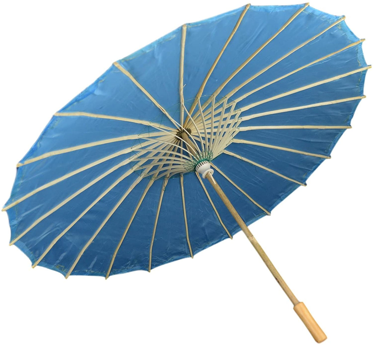 Festcool Asian Parasol Umbrella Fabric Light Blue Chinese Japanese ...