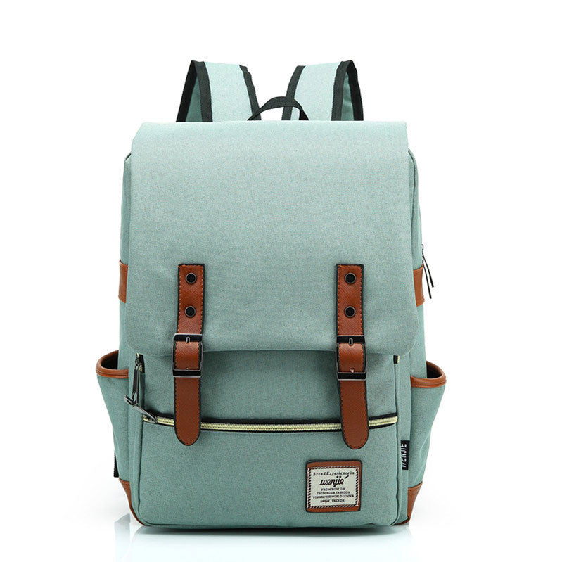 student canvas backpack