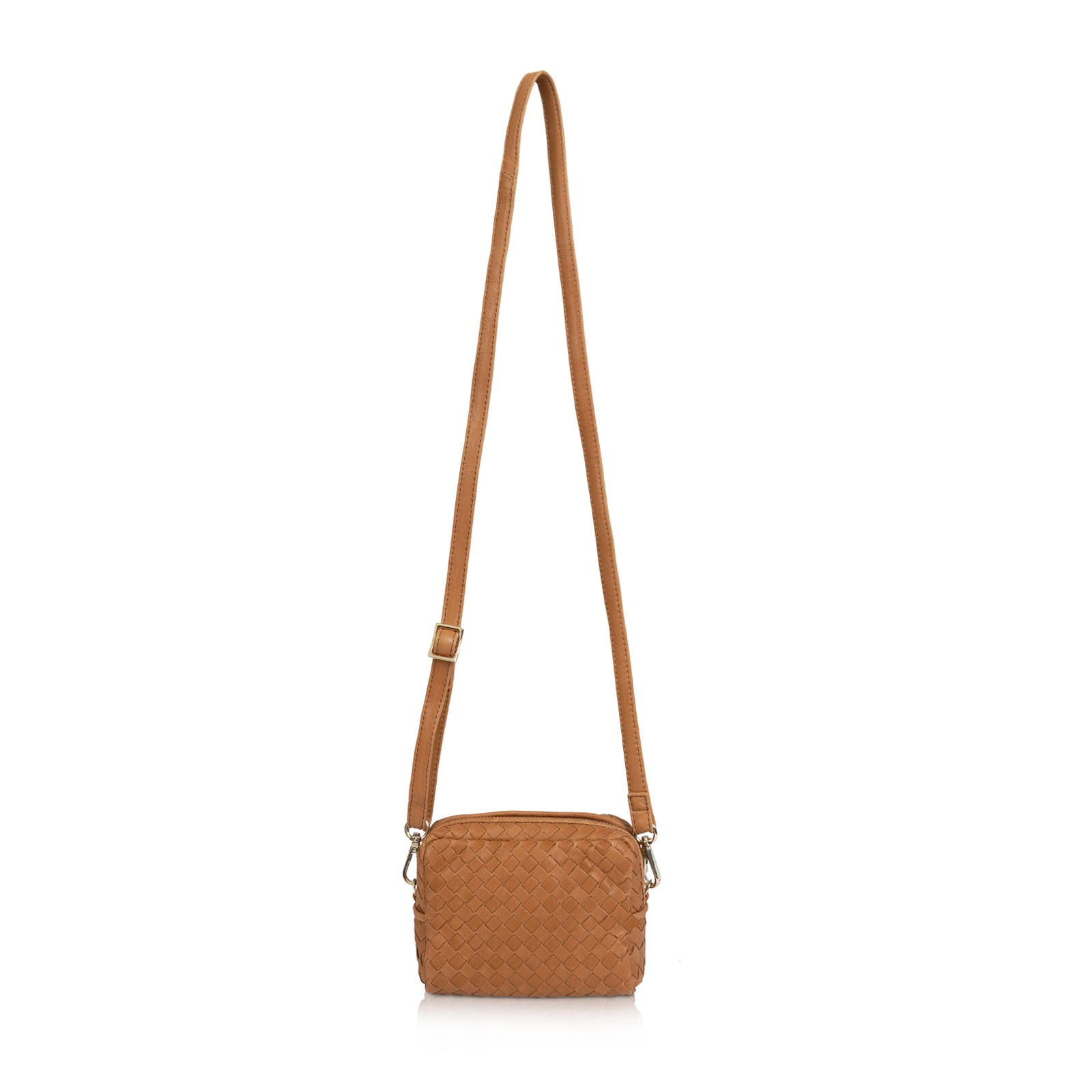 The Mini Woven Bag, Italian Woven Leather Purse - MILANER