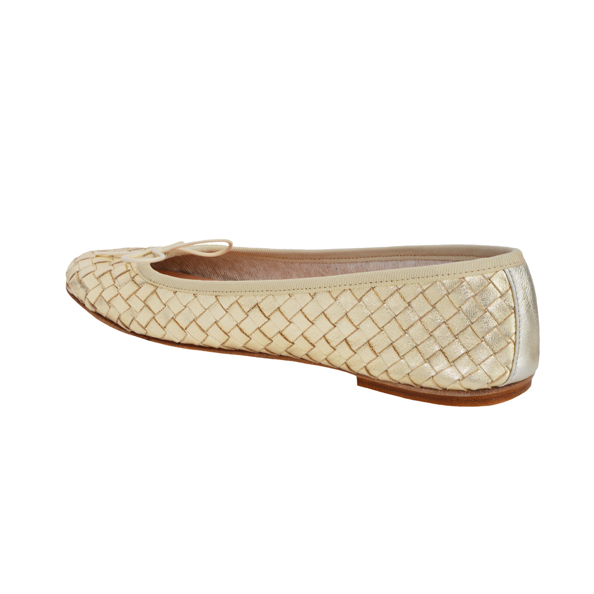 woven flat shoes